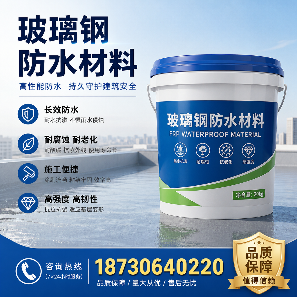 专家解析:玻璃钢防水材料的市场前景分析在 怀化